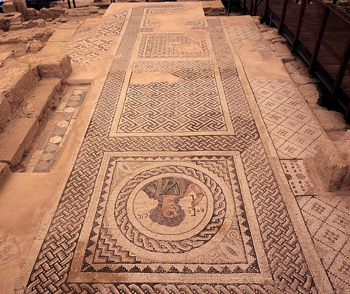 Ausgrabungsstätte: Haus des Eustolios: Mosaiken Kourion