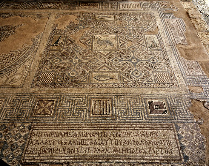 Kourion Ausgrabungsstätte: Haus des Eustolios: Mosaiken