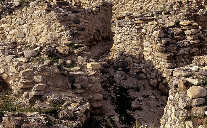 Steinzeitdorf: Rundhütten (Tholoi) Choirokoitia