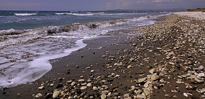 Perivolia Kap Kition: Mittelmeer, Küste