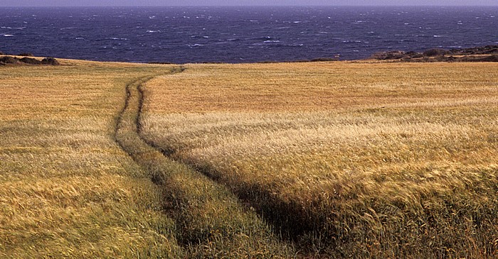 Küste, Mittelmeer Kap Greco