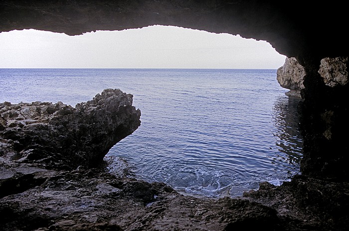 Kap Greco Küste, Mittelmeer, Seehöhle