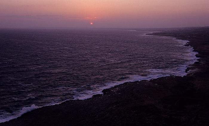 Kap Greco Sonnenuntergang über Mittelmeer