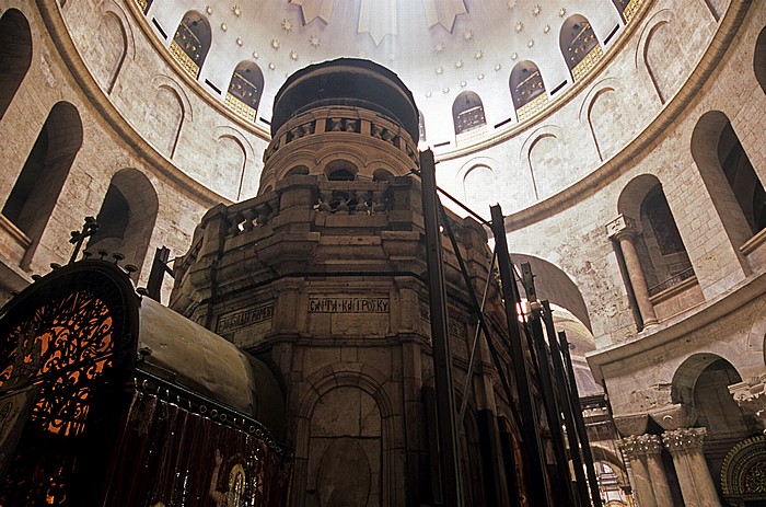Jerusalem Altstadt (Christliches Viertel): Grabeskirche (Kirche vom heiligen Grab, Auferstehungskirche)