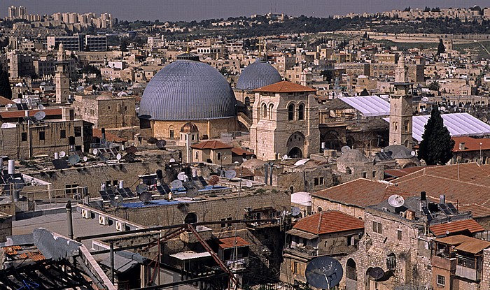Altstadt und Stadtmauer von Jerusalem