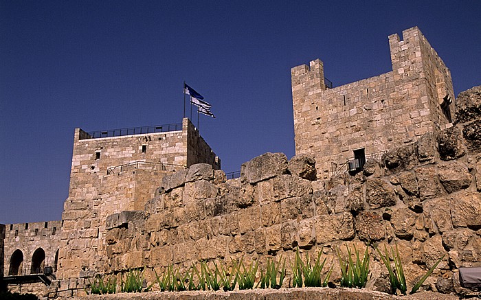 Altstadt (Armenisches Viertel): Davidszitadelle Jerusalem