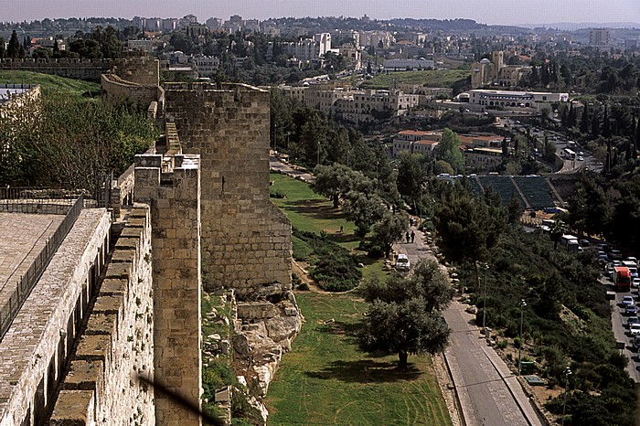 Altstadt (Armenisches Viertel): Davidszitadelle, Stadtmauer Jerusalem