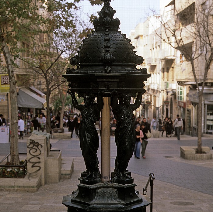 Downtown: Ben Yehuda Street Jerusalem