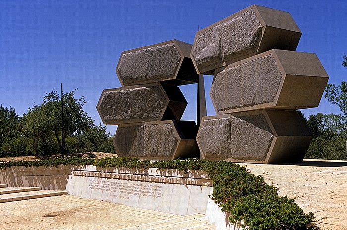 Herzlberg: Yad Vashem (Gedenkstätte der Märtyrer und Helden des Staates Israel im Holocaust) Jerusalem