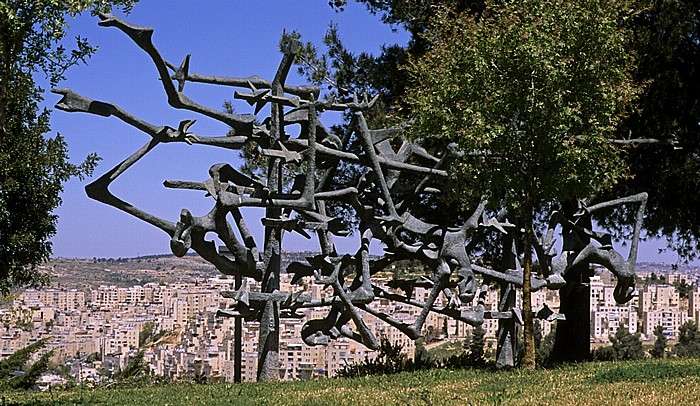 Jerusalem Herzlberg: Yad Vashem (Gedenkstätte der Märtyrer und Helden des Staates Israel im Holocaust)