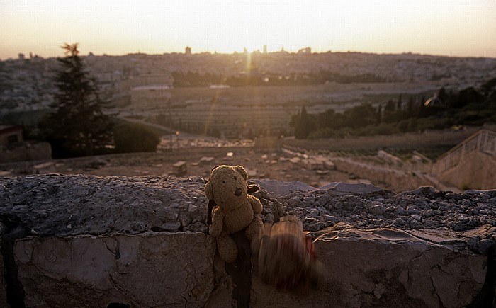 Jerusalem Ölberg: Teddy und Teddine Altstadt Jüdischer Friedhof Tempelberg