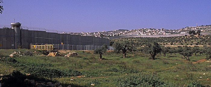 Israelische Sperranlage (Mauer) Bethlehem