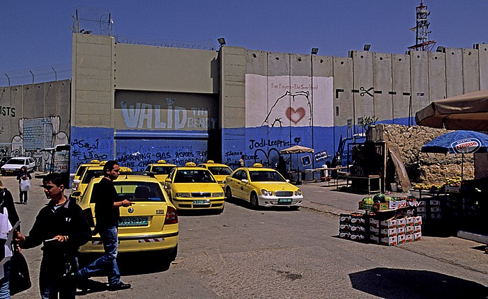 Israelische Sperranlage (Mauer) Bethlehem