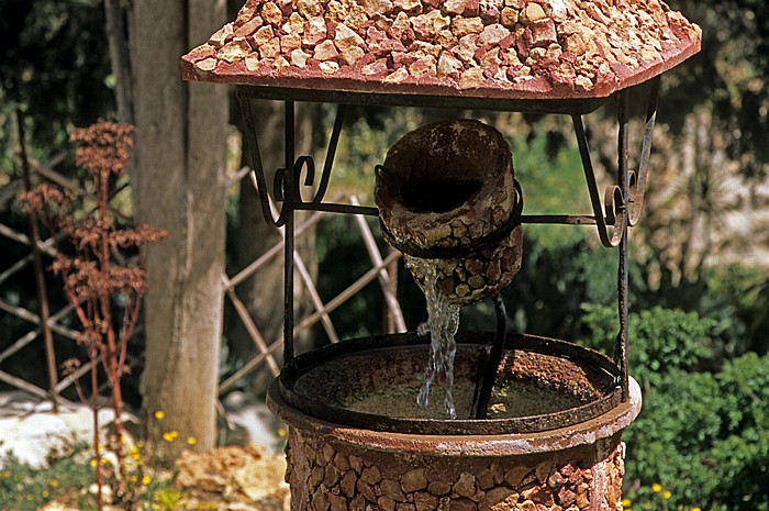 Bethlehem Bait Sahur: Römisch-katholische Hirtenfelder der Franziskaner (Der es-Siar): Brunnen