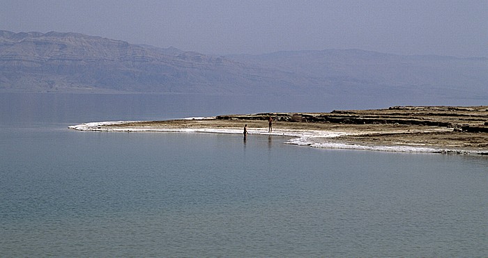 Strand, Totes Meer, Jordanien Mineral Beach