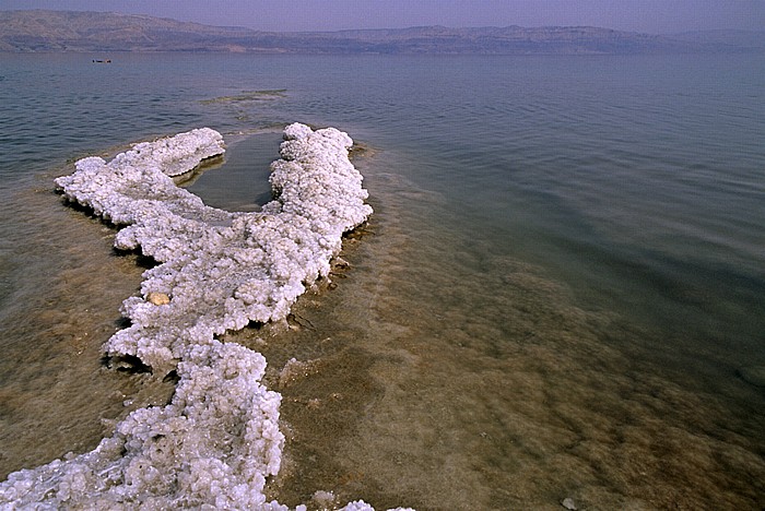 Strand, Totes Meer, Jordanien Mineral Beach