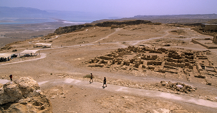 V.l.: Jordanien, Totes Meer, Nationalpark Masada Masada