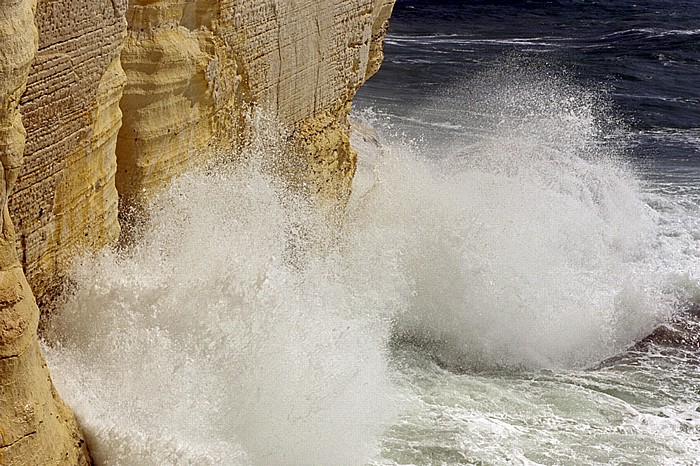 Kalksteinfelsen, Mittelmeer Rosh HaNikra