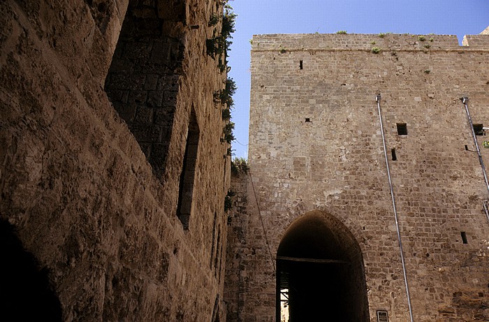 Akko Altstadt: Kreuzfahrerstadt -  Zitadelle