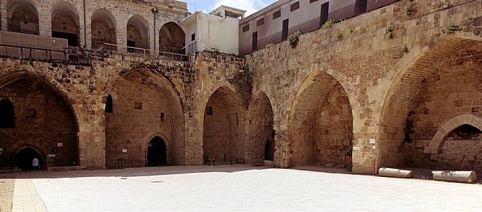 Akko Altstadt: Kreuzfahrerstadt -  Zitadelle