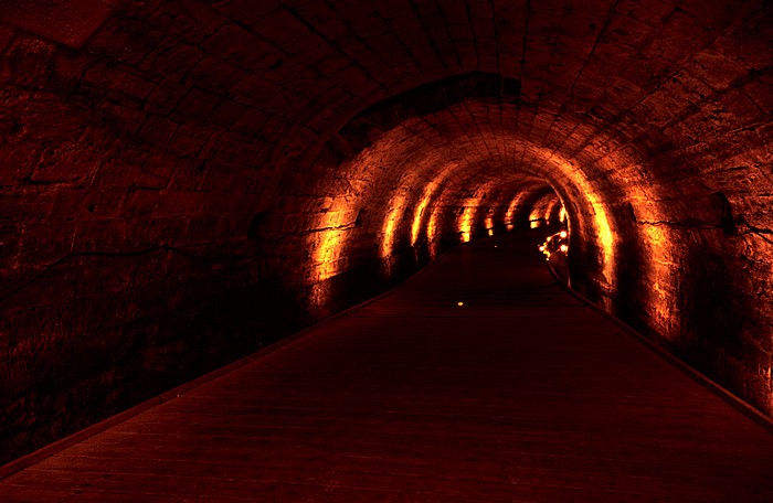 Akko Altstadt: Templer-Tunnel
