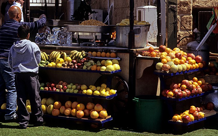 Akko Altstadt: Obststand