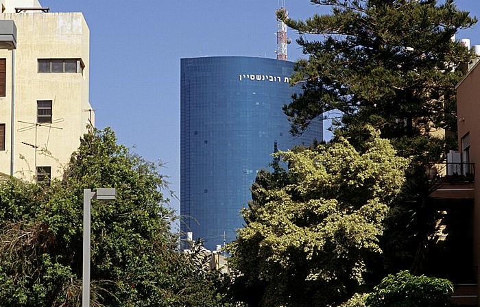 Tel Aviv Rothschild Boulevard (Sderot Rotshild) Rubinstein Tower Weiße Stadt