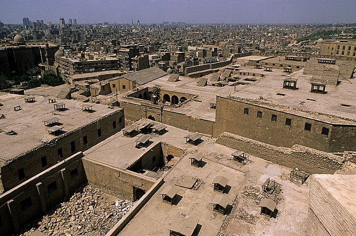 Kairo Blick von der Zitadelle Al-Rifa'i-Moschee Salah El Din Citadel