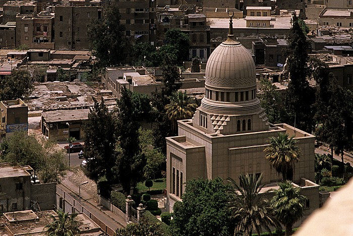Blick von der Zitadelle: Mostafa-Kamel-Museum Kairo