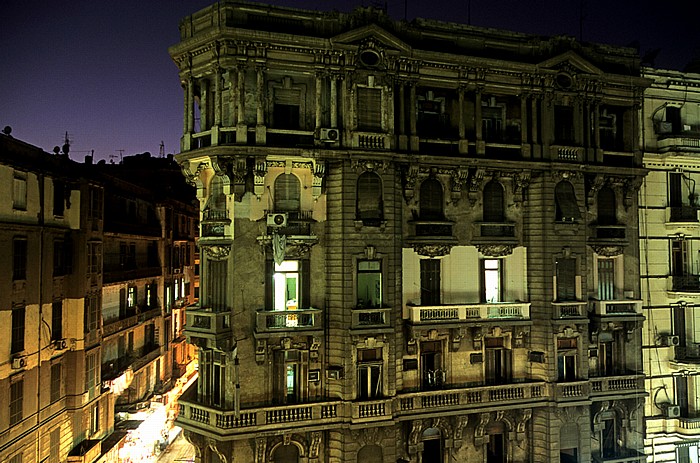 Al-Azbakeya: Blick aus dem Grand Hotel Kairo
