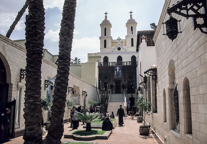 Alt-Kairo: Koptisches Viertel - El-Moallaqa (Die Hängende, Kirche der hl. Jungfrau Maria) Kairo