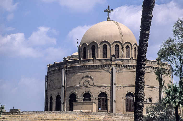 Alt-Kairo: Koptisches Viertel - Griechisch-orthodoxe St.-Georgs-Kirche
