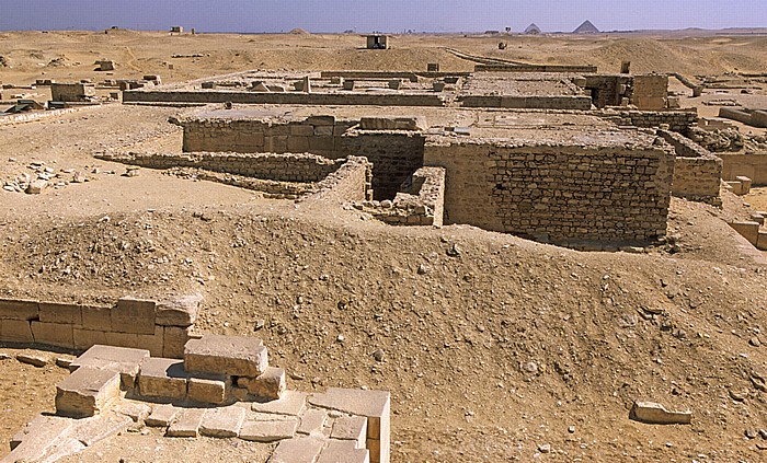 Sakkara Gräber, Libysche Wüste