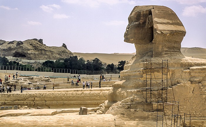 Gizeh-Plateau: Sphinx