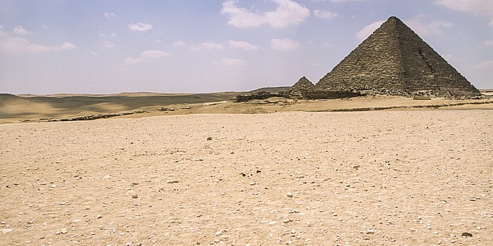 Gizeh-Plateau: Mykerinos-Pyramide Gizeh