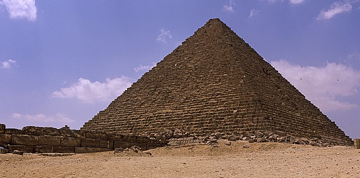 Gizeh-Plateau: Mykerinos-Pyramide Gizeh