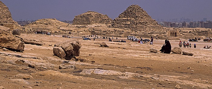 Gizeh-Plateau: Königinnen-Pyramiden Gizeh