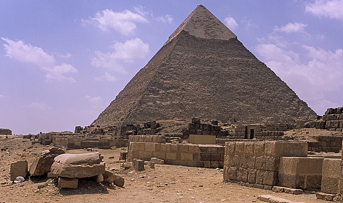 Gizeh-Plateau: Chephren-Pyramide