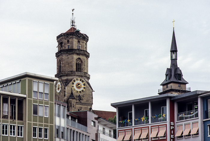 Stuttgart Marktplatz Stiftskirche