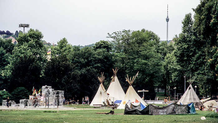 Mittlerer Schlossgarten: Proteste gegen Stuttgart 21 Stuttgart