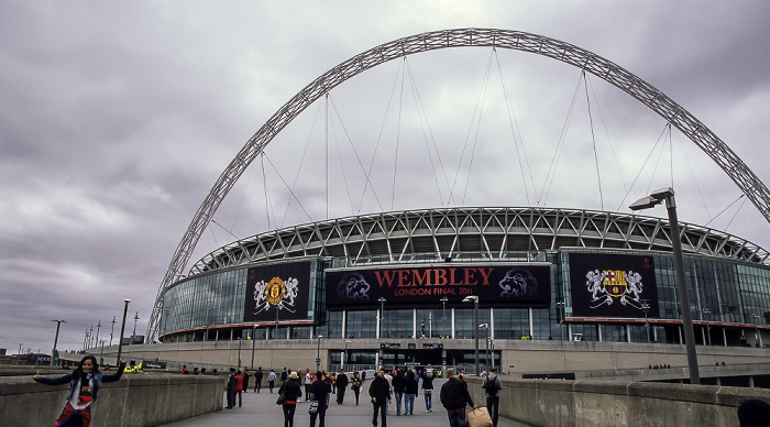 Wembley Park: Wembley-Stadion (Wembley Stadium) London