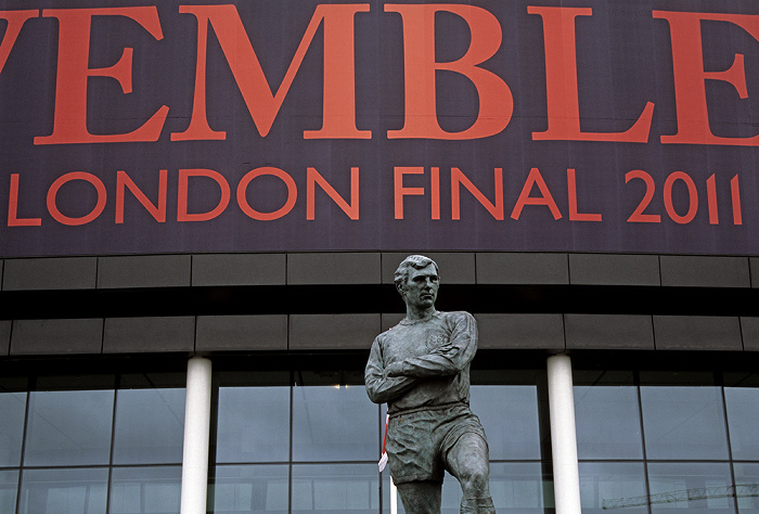 Wembley Park: Wembley-Stadion (Wembley Stadium) - Bobby-Moore-Statue London