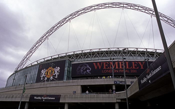 Wembley Park: Wembley-Stadion (Wembley Stadium) London