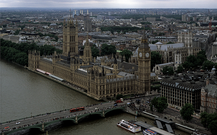 Blick aus dem London Eye London