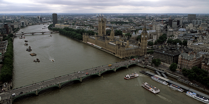 Blick aus dem London Eye London