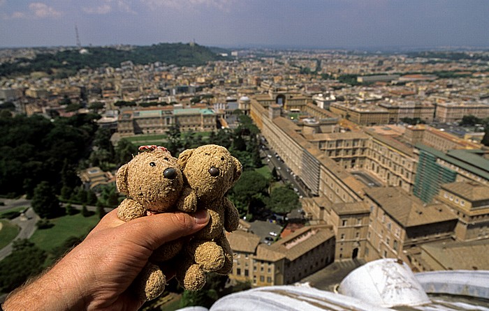 Vatikan Kuppellaterne des Petersdom: Teddy und Teddine Vatikanische Museen
