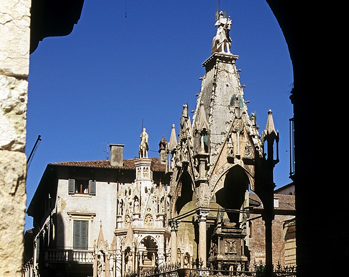 Verona Centro Storico (Altstadt): Skaligergräber (Arche scaligere)