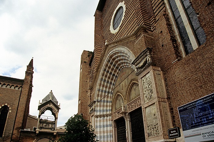 Verona Centro Storico (Altstadt): Basilica di Sant' Anastasia Basilica di Santa Anastasia
