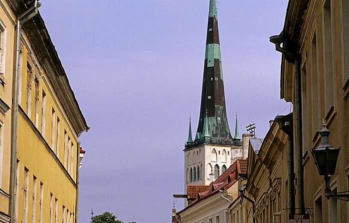 Altstadt: Unterstadt - Olaikirche (Oleviste kirik) Tallinn