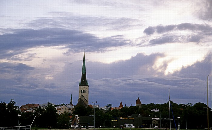 Altstadt: Unterstadt - Olaikirche (Oleviste kirik) Tallinn